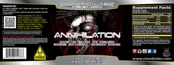 Chaotic-Labz Annihilation - supplement