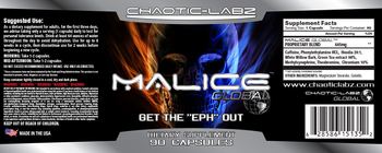 Chaotic-Labz Malice Global - supplement