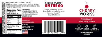 Cherry Works CherriMax Tart Cherry Tablets - supplement