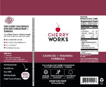 Cherry Works Exercise + Training Formula - supplement