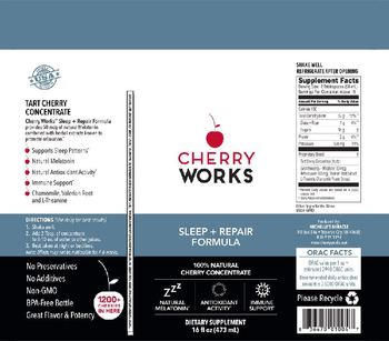 Cherry Works Sleep + Repair Formula - supplement