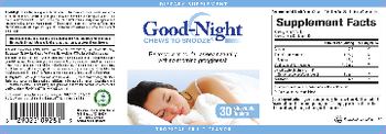 Chews-4-Health International Good-Night Chews To Snooze Tropical Fruit Flavor - supplement