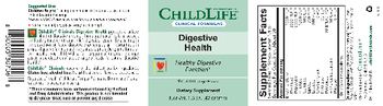ChildLife Clinicals Clinical Formulas Digestive Health Natural Orange Flavor - supplement