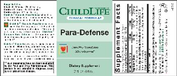 ChildLife Clinicals Clinical Formulas Para-Defense - supplement