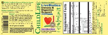 ChildLife Essentials LiveBiotics Natural Berry Flavor - probiotic supplement