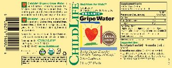 ChildLife Essentials Organic Gripe Water - supplement