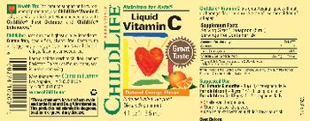 ChildLife Essentials Vitamin C Natural Orange Flavor - supplement