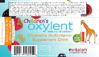 Children's Oxylent Children's Multivitamin Supplement Drink Bubbly Berry Punch Flavor - childrens multivitamin supplement drink