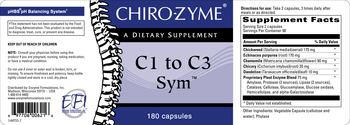 Chiro-Zyme C1 To C3 Sym - supplement