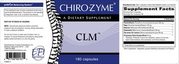 Chiro-Zyme CLM - supplement