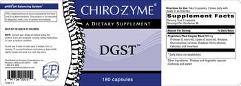 Chiro-Zyme DGST - supplement