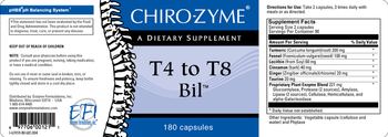 Chiro-Zyme T4 To T8 Bil - supplement