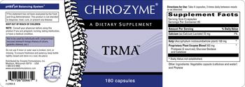 Chiro-Zyme TRMA - supplement