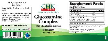 CHK Nutrition Glucosamine Complex - supplement