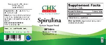CHK Nutrition Spirulina - supplement