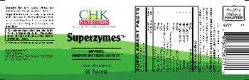 CHK Nutrition Superzymes - supplement