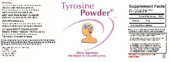 CHK Nutrition Tyrosine Powder - supplement