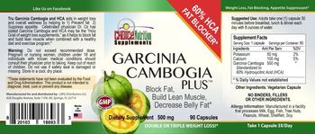 Choice Nutrition Supplements Garcinia Camogia Plus - supplement