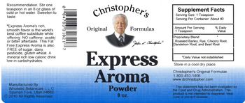 Christopher's Original Formulas Express Aroma Powder - 