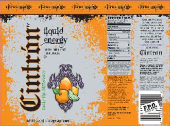 Cintron Beverage Group, LLC. Cintron Liquid Energy Citrus Mango - energy supplement