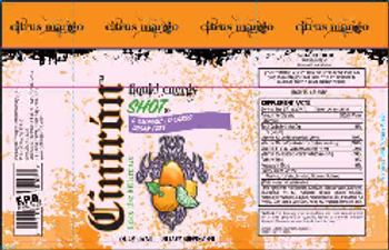 Cintron Beverage Group, LLC. Cintron Liquid Energy Shot Citrus Mango - supplement