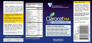 Clarocet Clarocet PM - supplement