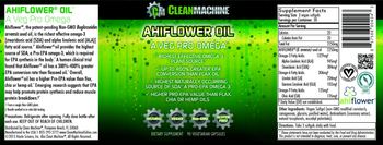 Clean Machine Ahiflower Oil - supplement
