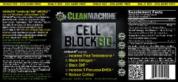 Clean Machine Cell Block 80 - supplement
