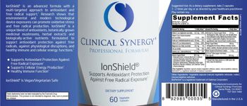 Clinical Synergy Professional Formulas IonShield - supplement