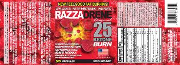 Cloma Pharma Laboratories Razzadrene Original 25 Ketone Burn - supplement