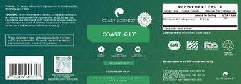 Coast Science Coast Q10 - supplement