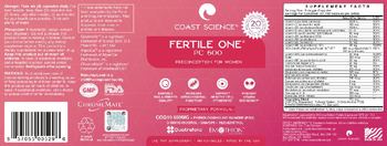 Coast Science Fertile One PC 600 - supplement