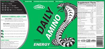 Cobra Daily Amino Crisp Green Apple - supplement