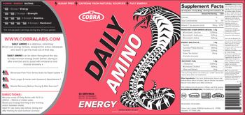 Cobra Daily Amino Mixed Berry Blast - supplement