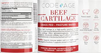 Codeage Beef Cartilage - supplement