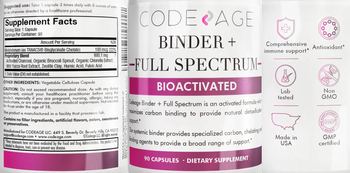Codeage Binder + Full Spectrum - supplement