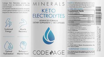 Codeage Keto Electrolytes - supplement