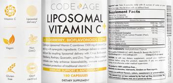 Codeage Liposomal Vitamin C + - supplement