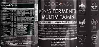 Codeage Men's Fermented Multivitamin - supplement