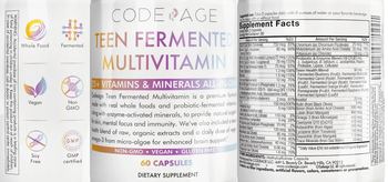 Codeage Teen Fermented Multivitamin - supplement