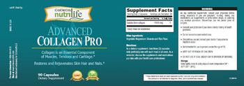 CoDeCo Nutrilife Advanced Collagen Pro - supplement