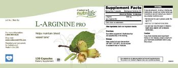 CoDeCo Nutrilife L-Arginine Pro - supplement
