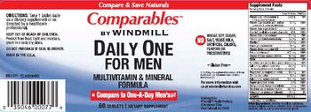 Comparables By Windmill Daily One For Men - supplement
