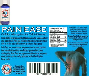 Complete H2O Minerals Pain Ease - 