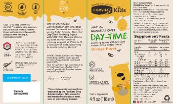 Comvita Kids Day-Time Soothing Syrup with UMF 10+ Manuka Honey Orange Flavor - supplement