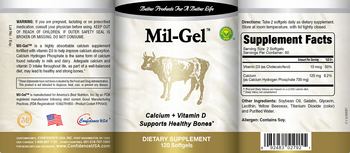 Confidence USA Mil-Gel - supplement