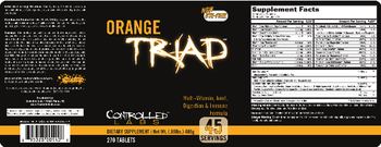 Controlled Labs Orange Triad - supplement