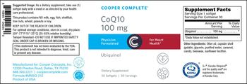 Cooper Complete CoQ10 Ubiquinol 100 mg - supplement