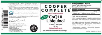 Cooper Complete CoQ10 Ubiquinol - supplement