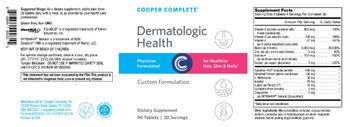 Cooper Complete Dermatologic Health - supplement